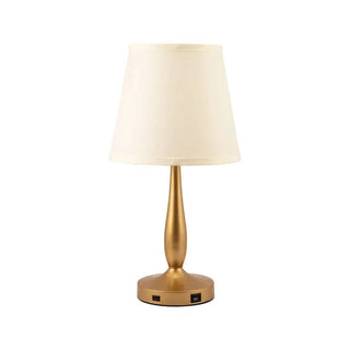 Eda Bordlampe med USB, beige