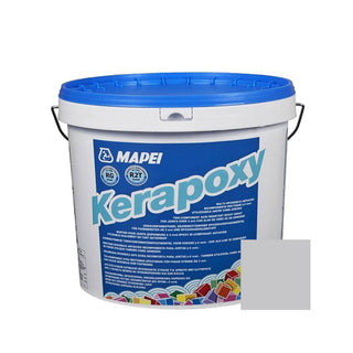 Epoxy-fugemasse til fliser og klinker Mapei Kerapoxy, 110 manhattan / grå, indendørs / udendørs, 10 kg