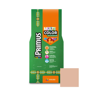 Fugemasse til fliser og klinker Primus Multicolor, B05 tender peach, indendørs / udendørs, 2 kg