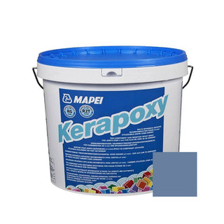 Epoxy-fugemasse til fliser og klinker Mapei Kerapoxy, 172 space blue / blå, indendørs / udendørs, 10 kg