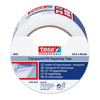 Reparationstape, tesa 4668, polyethylen, 50 mm × 33 m