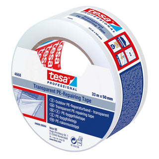 Reparationstape, tesa 4668, polyethylen, 50 mm × 33 m