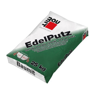Baumit EdelPutz Dekorativ Mineralsk Puds – 25 kg, Hvid