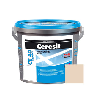 Fugemasse til fliser og klinker Ceresit CE 40, natura, indendørs / udendørs, 5 kg