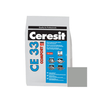 Fugemasse til fliser og klinker Ceresit CE 33, grå, indendørs, 2 kg