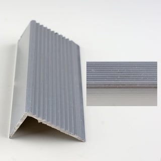 Fliseprofil i aluminium til trin, 2394 1 m
