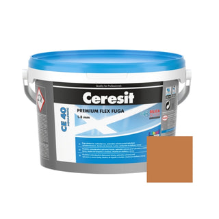 Fugemasse til fliser og klinker Ceresit CE 40, sienna, indendørs / udendørs, 2 kg