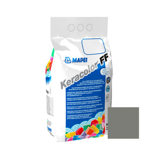 Fugemasse til fliser og klinker Mapei Keracolor FF, 113 grå, indendørs / udendørs, 5 kg
