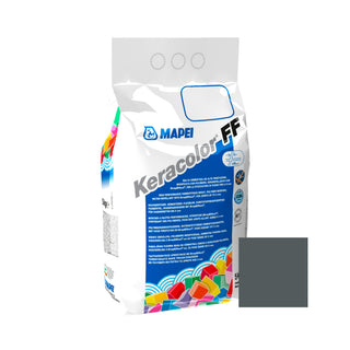 Fugemasse til fliser og klinker Mapei Keracolor FF, 114 antracit, indendørs / udendørs, 5 kg
