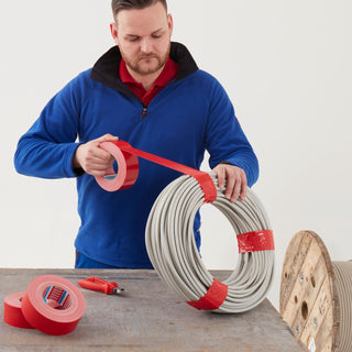 Reparationstape, tesa 4688, tekstil, 25 m × 50 mm