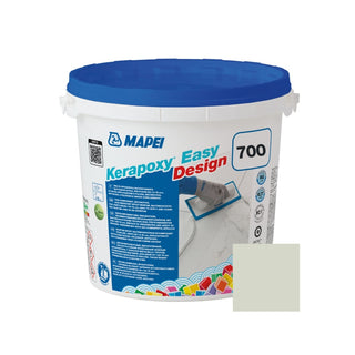 Epoxy-fugemasse til fliser og klinker Mapei Kerapoxy Easy Design, 700 farveløs, indendørs / udendørs, 3 kg