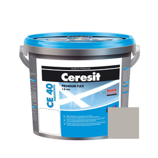 Fugemasse til fliser og klinker Ceresit CE 40, Manhattan, indendørs / udendørs, 5 kg