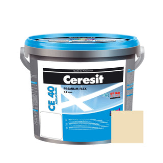 Fugemasse til fliser og klinker Ceresit CE 40, melba, indendørs / udendørs, 5 kg