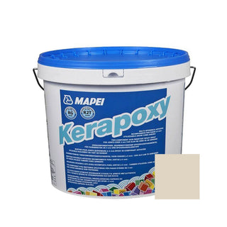 Epoxy-fugemasse til fliser og klinker Mapei Kerapoxy, 130 jasmine / creme, indendørs / udendørs, 10 kg