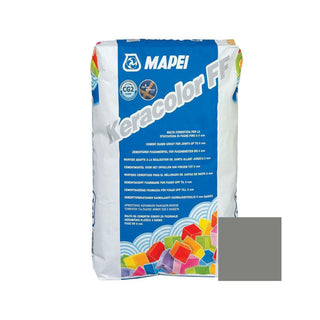 Fugemasse til fliser og klinker Mapei Keracolor FF, 113 grå cement, indendørs / udendørs, 25 kg