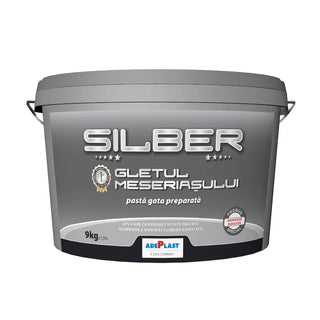 Adeplast Silber glet – færdigspartel til indendørs brug, 9 kg