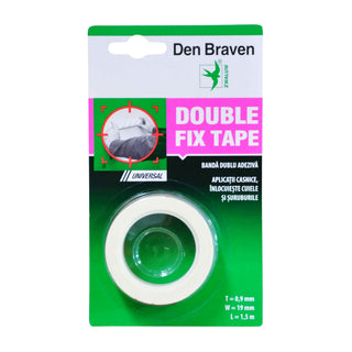 Universal dobbeltklæbende tape, Den Braven, 1,5 m