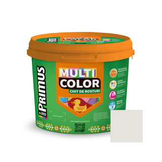 Fugemasse til fliser og klinker Primus Multicolor, B45 snow, indendørs / udendørs, 5 kg
