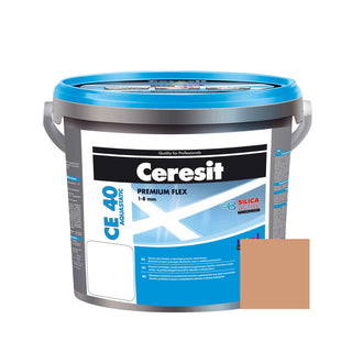 Fugemasse til fliser og klinker Ceresit CE 40, toffi, indendørs / udendørs, 5 kg