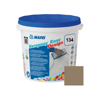 Epoxy-fugemasse Mapei Kerapoxy Easy Design, indendørs / udendørs, 134 silk / brun, 3 kg