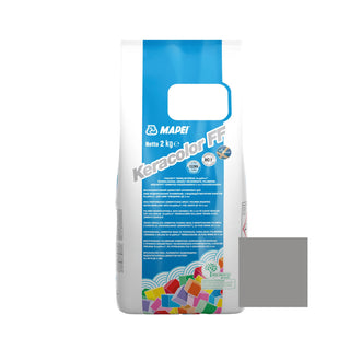 Fugemasse til fliser og klinker Mapei Keracolor FF, 112 mellemgrå, indendørs / udendørs, 2 kg