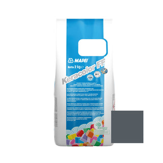 Fugemasse til fliser og klinker Mapei Keracolor FF, 114 antracit, indendørs / udendørs, 2 kg