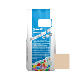 Fugemasse til fliser og klinker Mapei Keracolor FF, 132 beige, indendørs / udendørs, 2 kg