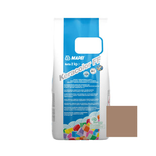Fugemasse til fliser og klinker Mapei Keracolor FF, 142 brun, indendørs / udendørs, 2 kg