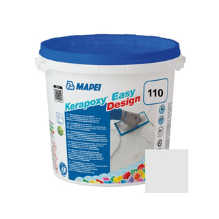Epoxy-fugemasse, Mapei Kerapoxy Easy Design, indendørs / udendørs, 110 manhattan 2000 / grå, 3 kg