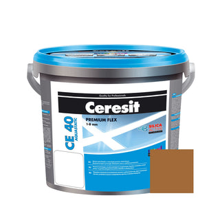 Fugemasse til fliser og klinker Ceresit CE 40, almondtree brown, indendørs / udendørs, 5 kg