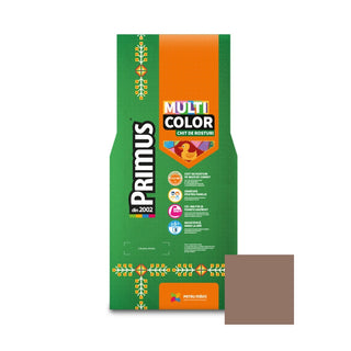 Fugemasse til fliser og klinker Primus Multicolor, B57 tuscan tan, indendørs / udendørs, 2 kg