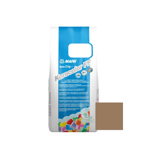 Fugemasse til fliser og klinker Mapei Keracolor FF, 135 golden dust, indendørs / udendørs, 2 kg