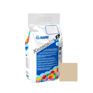 Fugemasse til fliser og klinker Mapei Keracolor FF, 138 almond, indendørs / udendørs, 5 kg