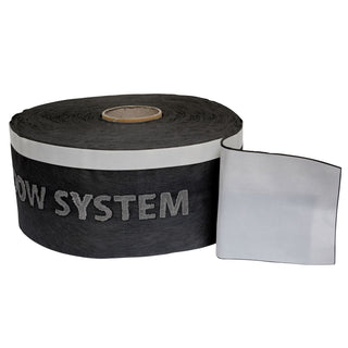 Damptæt tape til montering af døre og vinduer, tekstil, Soudal, udendørs, 10 cm × 30 m