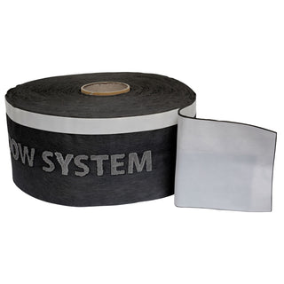 Damptæt tape til montering af døre og vinduer, tekstil, Soudal, udendørs, 15 cm × 30 m