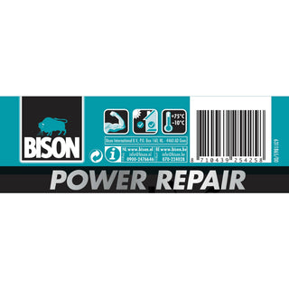 Struktureret reparationstape, Bison Power Repair, polyethylen, 50 mm × 50 m
