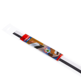 Dørtærskel med børste, Geko Staff, hård PVC, 40 mm × 0.98 m
