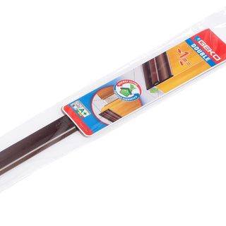 Dørtærskel, Geko Double, hård PVC, 1 m