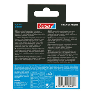 Reparationstape, tesa Ultra Power Under Water, inde/ude, 1.5 m × 50 mm