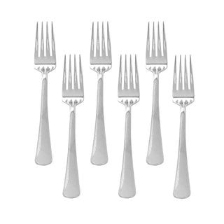 Defne gaffel i rustfrit stål, Sæt med 6