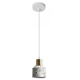 Pendel loftlampe, Hvid beton