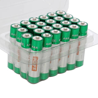 Hoff batteri, AAA / LR03, alkalisk, 24 stk