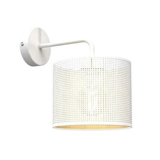 Lysarmatur Luminex, Metal, E27, Hvid/Gylden