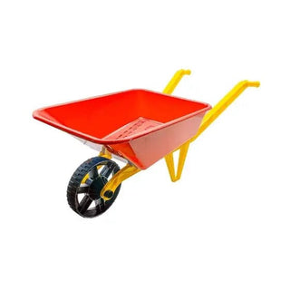 Børne-trillebør i plast – Rød (+3 år) • RobenToys