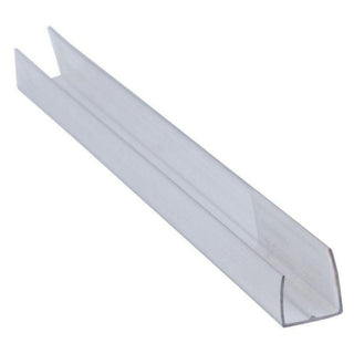 U-profil i transparent polycarbonat – 2100 x 6 mm (glans)