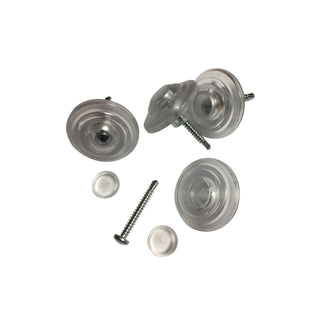 Skruer til termoplader – 9,5 x 38 mm, zink (til træ) – 10 stk.