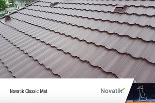 Novatik METAL Classic Ståltag 0,50 mm – Modul Tagplader i Premium Kvalitet