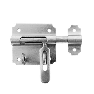 Slå til metaldøre/-porte, Midica, med hængelåsbeslag, stål, 10 mm