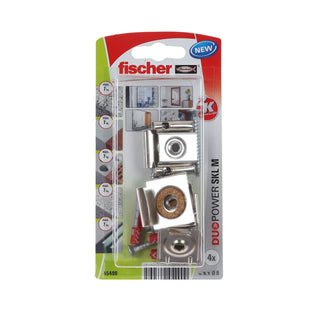 Monteringssæt til spejl Fischer SKL M K, rawlplug 6 × 30 mm, skrue 4 × 40 mm