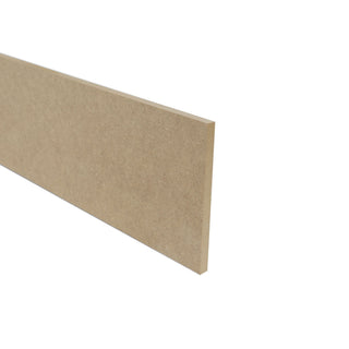 Dørkarmforlænger til indendørs dør, MDF ubehandlet, 150×2050×10 mm, sæt med 3 stk